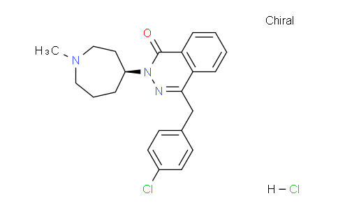 CAS No. 153408-27-6, (S)-4-(4-Chlorobenzyl)-2-(1-methylazepan-4-yl)phthalazin-1(2H)-one hydrochloride