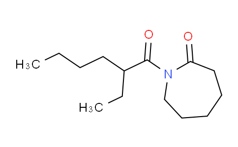 CAS No. 88606-97-7, 1-(2-Ethylhexanoyl)azepan-2-one