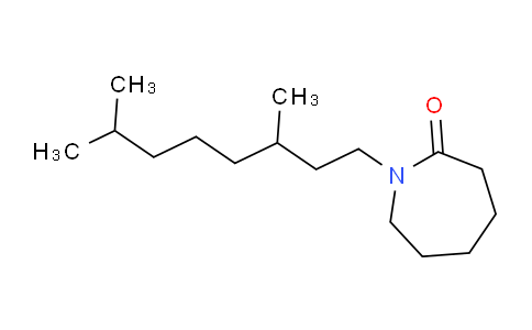 CAS No. 112899-70-4, 1-(3,7-Dimethyloctyl)azepan-2-one