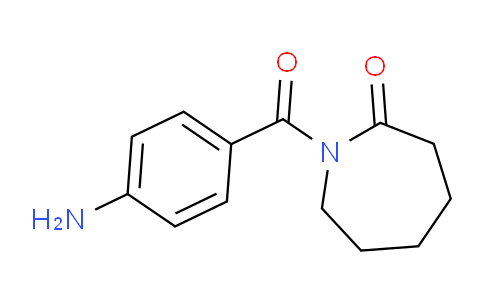CAS No. 7335-46-8, 1-(4-Aminobenzoyl)azepan-2-one