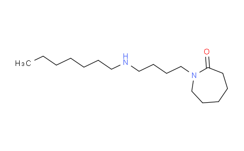 CAS No. 113855-12-2, 1-(4-(Heptylamino)butyl)azepan-2-one