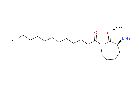 CAS No. 90264-75-8, (S)-3-Amino-1-dodecanoylazepan-2-one