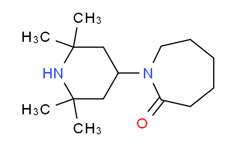 CAS No. 94271-99-5, 1-(2,2,6,6-Tetramethylpiperidin-4-yl)azepan-2-one