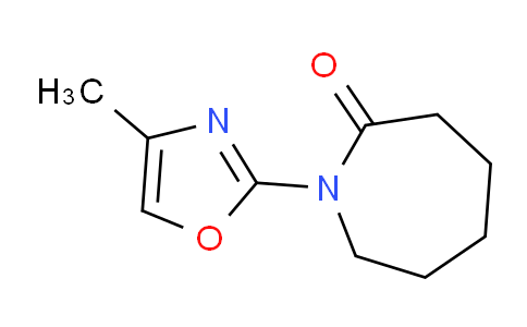 CAS No. 57068-76-5, 1-(4-Methyloxazol-2-yl)azepan-2-one