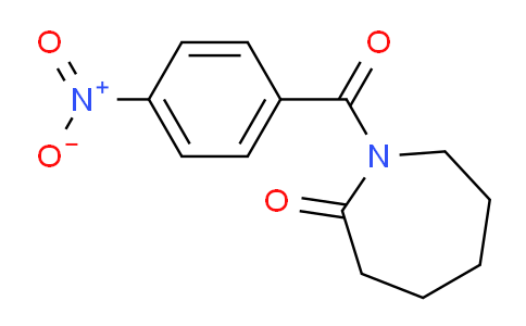 CAS No. 14468-76-9, 1-(4-Nitrobenzoyl)azepan-2-one