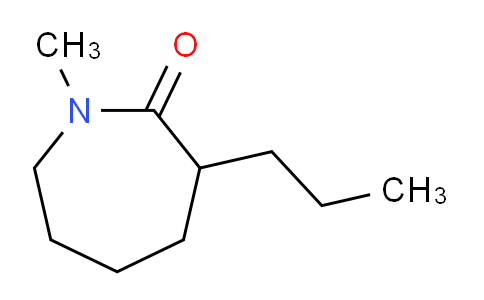 CAS No. 62353-48-4, 1-Methyl-3-propylazepan-2-one