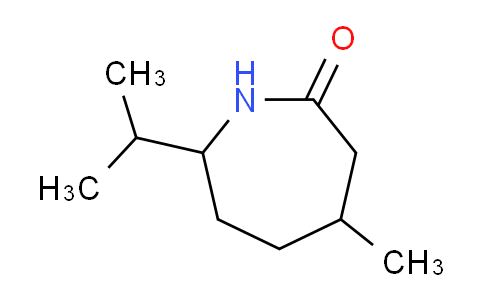 CAS No. 31967-00-7, 7-Isopropyl-4-methylazepan-2-one