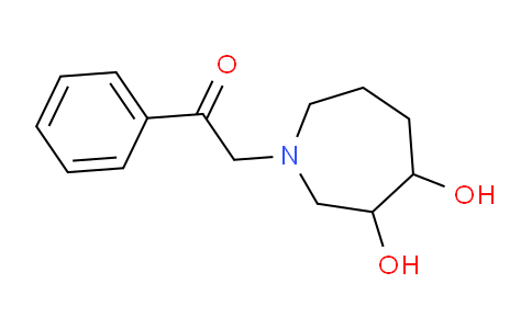CAS No. 20195-20-4, 2-(3,4-Dihydroxyazepan-1-yl)-1-phenylethanone