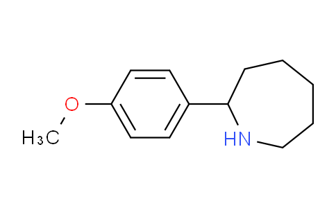 CAS No. 168890-46-8, 2-(4-Methoxyphenyl)azepane