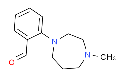 CAS No. 865203-78-7, 2-(4-Methyl-1,4-diazepan-1-yl)benzaldehyde