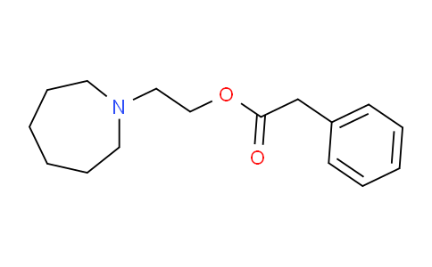 CAS No. 90236-71-8, 2-(Azepan-1-yl)ethyl 2-phenylacetate
