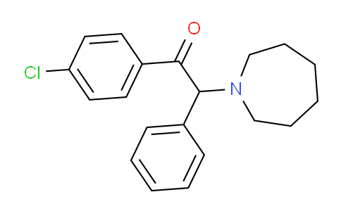 CAS No. 88675-46-1, 2-(Azepan-1-yl)-1-(4-chlorophenyl)-2-phenylethanone