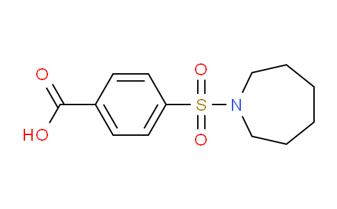 CAS No. 17420-68-7, 4-(Azepan-1-ylsulfonyl)benzoic acid