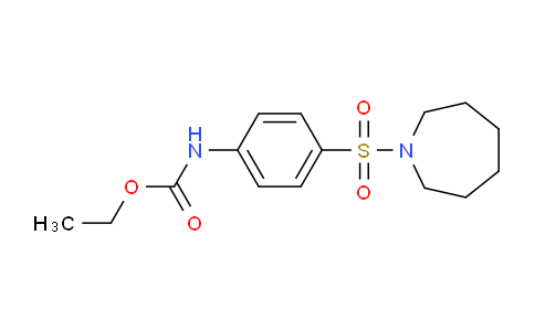 CAS No. 81865-16-9, Ethyl (4-(azepan-1-ylsulfonyl)phenyl)carbamate