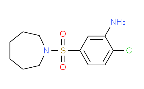 CAS No. 326916-71-6, 5-(Azepan-1-ylsulfonyl)-2-chloroaniline