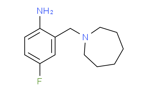 CAS No. 55412-64-1, 2-(Azepan-1-ylmethyl)-4-fluoroaniline