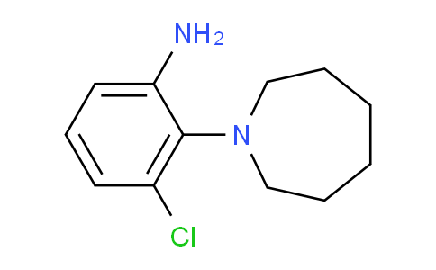 CAS No. 926215-35-2, 2-(Azepan-1-yl)-3-chloroaniline