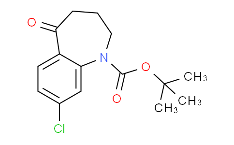 CAS No. 851045-59-5, tert-Butyl 8-chloro-5-oxo-2,3,4,5-tetrahydro-1H-benzo[b]azepine-1-carboxylate