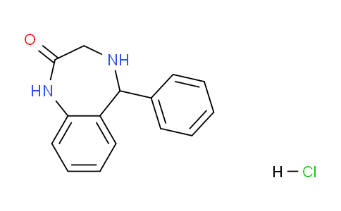 DY743666 | 268209-92-3 | 1,3,4,5-Tetrahydro-5-phenyl-2H-1,4-benzodiazepin-2-one hydrochloride