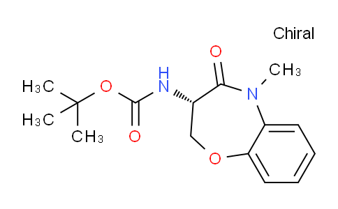 CAS No. 958488-71-6, (S)-tert-butyl (5-methyl-4-oxo-2,3,4,5-tetrahydrobenzo[b][1,4]oxazepin-3-yl)carbamate