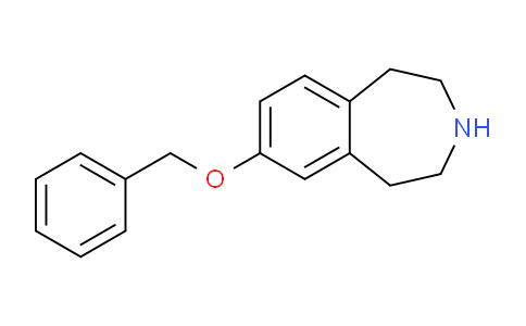 CAS No. 720692-44-4, 7-phenylmethoxy-2,3,4,5-tetrahydro-1H-3-benzazepine