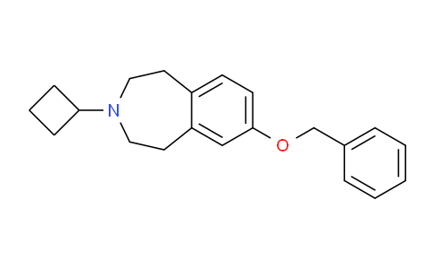 CAS No. 720689-52-1, 7-(benzyloxy)-3-cyclobutyl-2,3,4,5-tetrahydro-1H-benzo[d]azepine