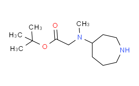CAS No. 1803582-24-2, tert-butyl 2-[(azepan-4-yl)(methyl)amino]acetate