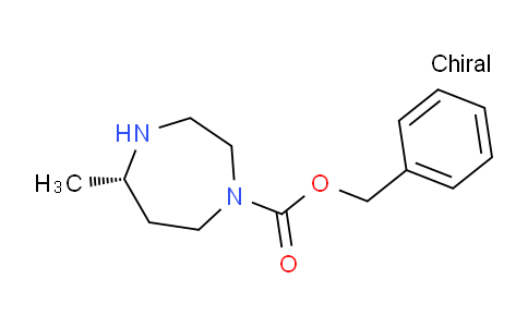 CAS No. 1001401-61-1, benzyl (5S)-5-methyl-1,4-diazepane-1-carboxylate