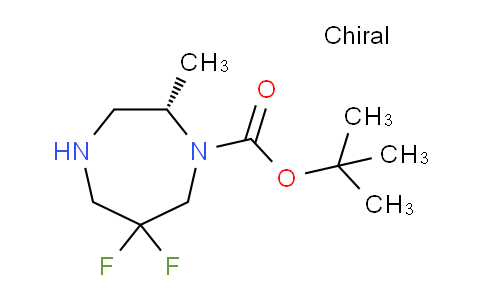 CAS No. 2166000-14-0, tert-butyl (2S)-6,6-difluoro-2-methyl-1,4-diazepane-1-carboxylate