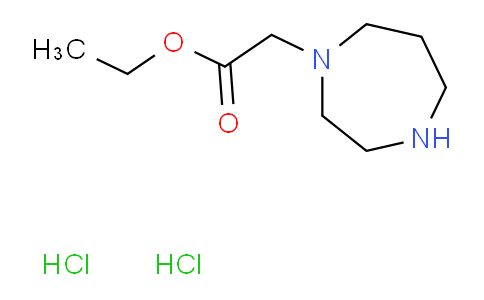 CAS No. 1171427-48-7, ethyl 2-(1,4-diazepan-1-yl)acetate;dihydrochloride