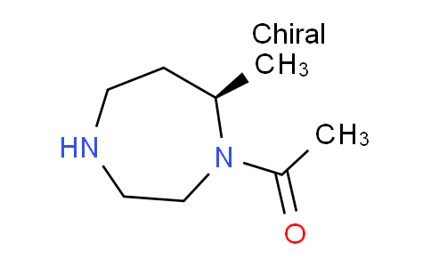 CAS No. 2166274-27-5, 1-[(7R)-7-methyl-1,4-diazepan-1-yl]ethan-1-one