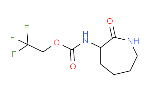 CAS No. 1214168-04-3, 2,2,2-trifluoroethyl N-(2-oxoazepan-3-yl)carbamate