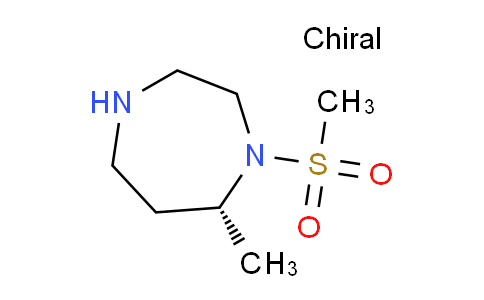 CAS No. 2165608-07-9, (7R)-7-methyl-1-methylsulfonyl-1,4-diazepane