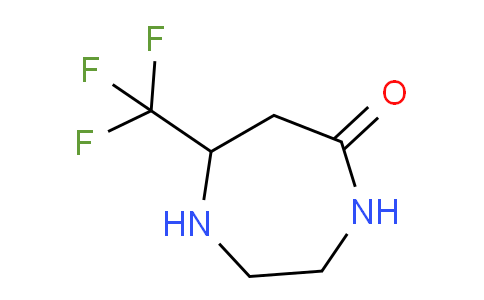 CAS No. 1146290-50-7, 7-(trifluoromethyl)-1,4-diazepan-5-one