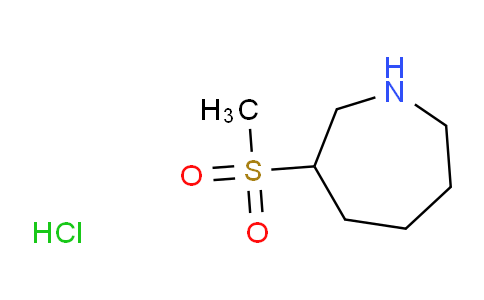 CAS No. 1788990-57-7, 3-methanesulfonylazepane hydrochloride