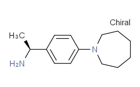 CAS No. 1212322-93-4, (1S)-1-[4-(azepan-1-yl)phenyl]ethan-1-amine
