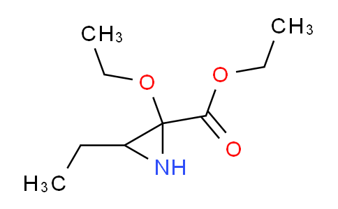 CAS No. 344298-48-2, Ethyl 2-ethoxy-3-ethylaziridine-2-carboxylate