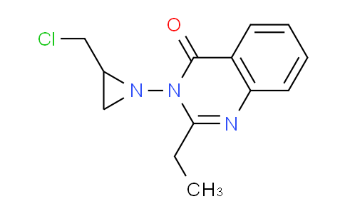 CAS No. 112085-03-7, 3-(2-(Chloromethyl)aziridin-1-yl)-2-ethylquinazolin-4(3H)-one