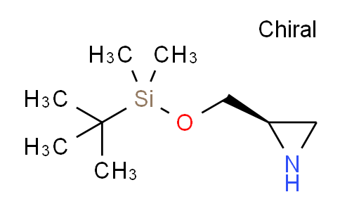 CAS No. 247130-38-7, (R)-2-(((tert-Butyldimethylsilyl)oxy)methyl)aziridine