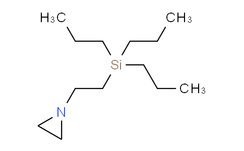CAS No. 65575-55-5, 1-(2-(Tripropylsilyl)ethyl)aziridine