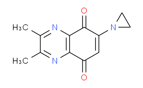 CAS No. 7697-98-5, 6-(Aziridin-1-yl)-2,3-dimethylquinoxaline-5,8-dione