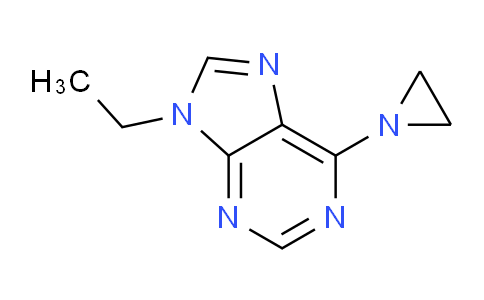 CAS No. 90559-83-4, 6-(Aziridin-1-yl)-9-ethyl-9H-purine