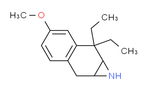 CAS No. 276881-51-7, 7,7-Diethyl-5-methoxy-1a,2,7,7a-tetrahydro-1H-1-aza-cyclopropa[b]naphthalene