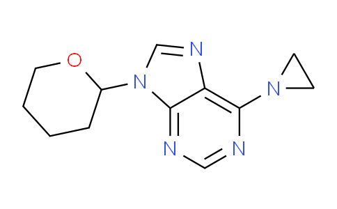 MC743800 | 83285-96-5 | 6-(Aziridin-1-yl)-9-(tetrahydro-2H-pyran-2-yl)-9H-purine