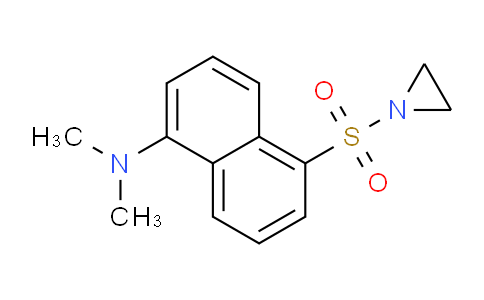 CAS No. 51908-46-4, 5-(Aziridin-1-ylsulfonyl)-N,N-dimethylnaphthalen-1-amine