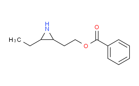 CAS No. 1956365-68-6, 2-(3-Ethylaziridin-2-yl)ethyl benzoate