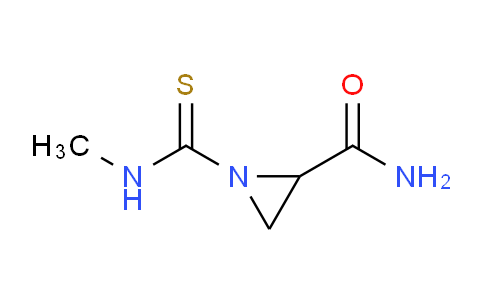 CAS No. 100804-11-3, 1-(Methylcarbamothioyl)aziridine-2-carboxamide