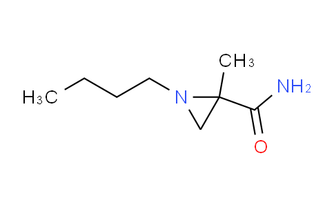 CAS No. 136328-22-8, 1-Butyl-2-methylaziridine-2-carboxamide