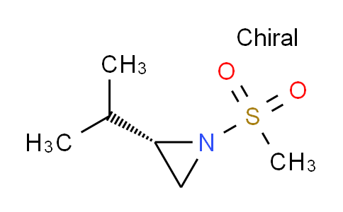 CAS No. 196520-82-8, (S)-2-Isopropyl-1-(methylsulfonyl)aziridine