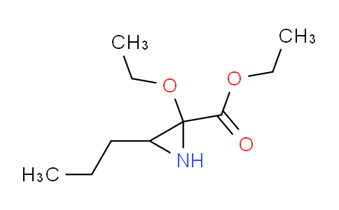 CAS No. 344308-08-3, Ethyl 2-ethoxy-3-propylaziridine-2-carboxylate